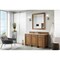 James Martin Vanities Bristol 60in Single Vanity, Saddle Brown w/ 3 CM Eternal Jasmine Pearl Quartz Top 157-V60S-SBR-3EJP - alternate 2